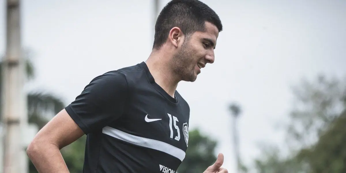 Mateo Gamarra se sintió identificado con un futbolista que está empezando a jugar.