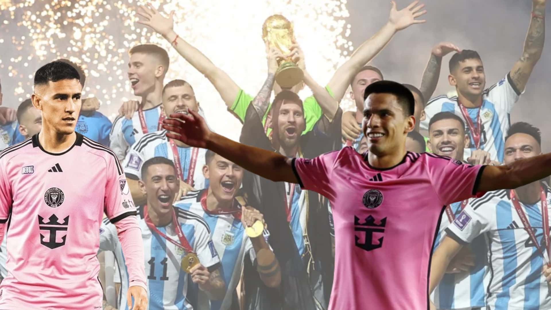 Matías Rojas, Diego Gómez y la selección de Argentina
