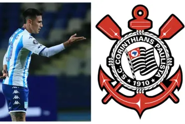 Matías Rojas se despidió de Racing y seguirá jugando pero esta vez por Corinthians.