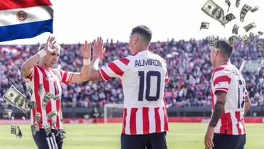 Miguel Almirón y Julio Enciso