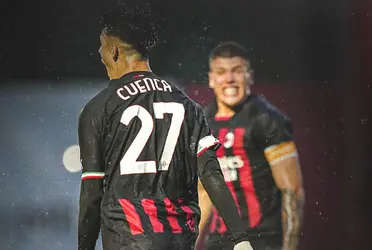 Milán se prepara para disputar la Champions League con el paraguayo Hugo Cuenca.