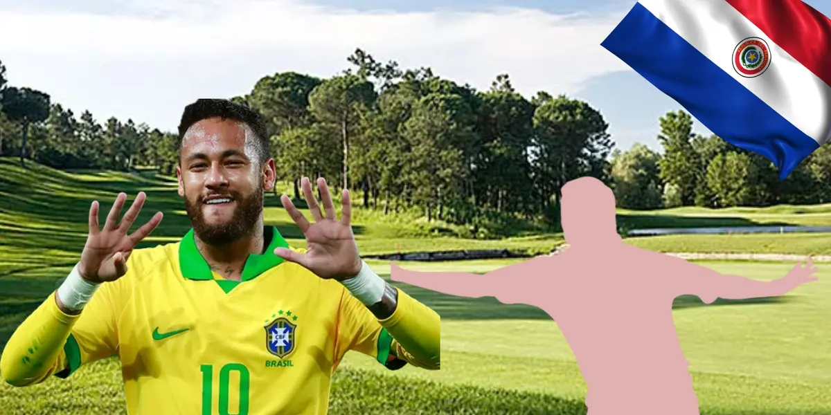 Neymar incursiona en el golf