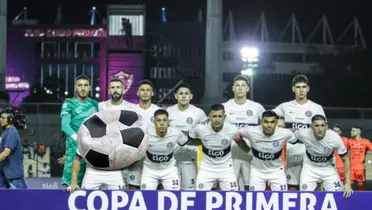 Olimpia en el choque ante Nacional
