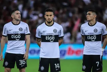 Olimpia fue hasta Río de Janeiro para disputar el partido de ida por los octavos de final.