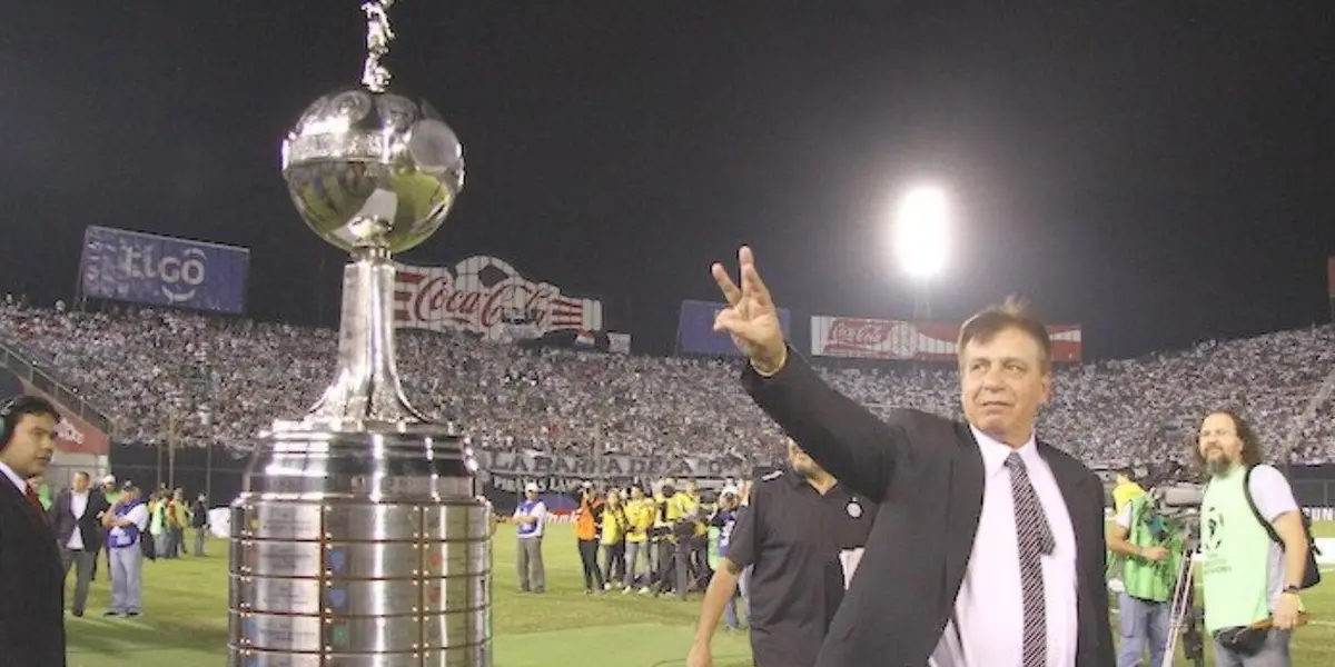Olimpia fue subcampeón de la Copa Libertadores 2013 tras caer ante Atlético Mineiro.