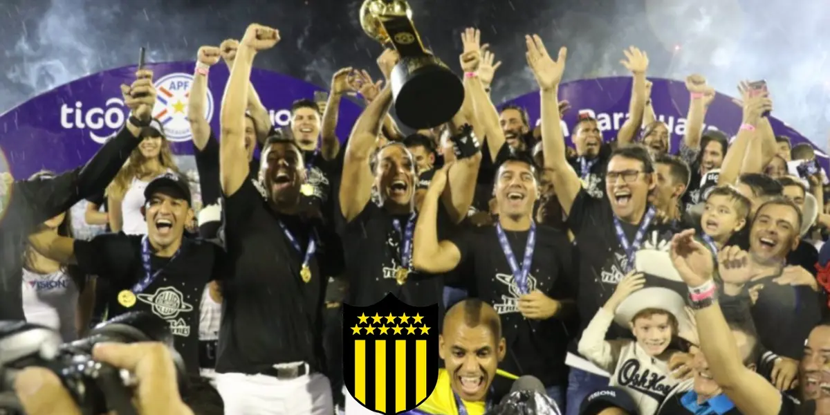 Olimpia se coronó campeón en 2019 con el ahora refuerzo de Peñarol