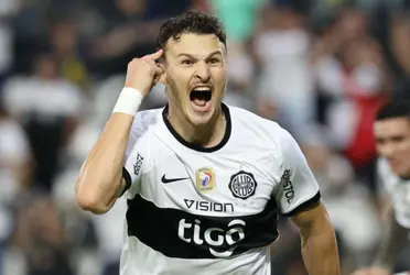 Olimpia tuvo como principal héroe al delantero Facundo Bruera en la victoria ante Flamengo.