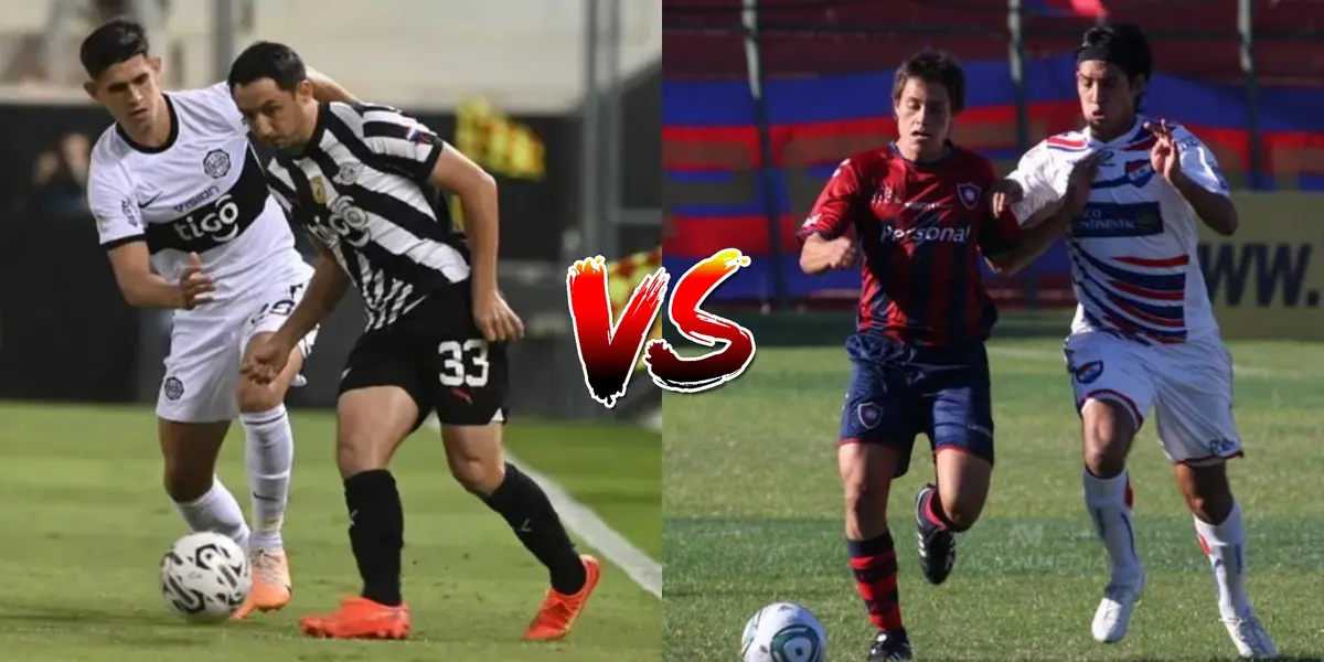 Olimpia vs. Libertad en 2024 y Cerro Porteño vs. Nacional en 2011