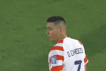 Óscar Cardozo volvió a la Albirroja y demostró toda su jerarquía con la selección.