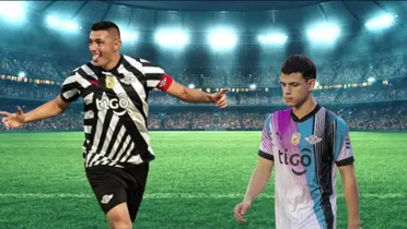 Óscar Cardozo y Pedro André Villalba, de Libertad