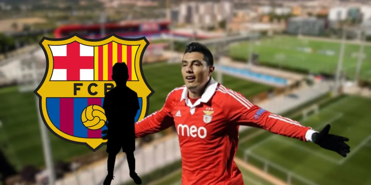 Óscar ‘Tacuara’ Cardozo durante un partido en su etapa con el Benfica