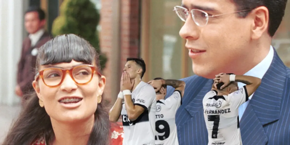 Parte de la novela "Betty, la fea" y jugadores de Olimpia