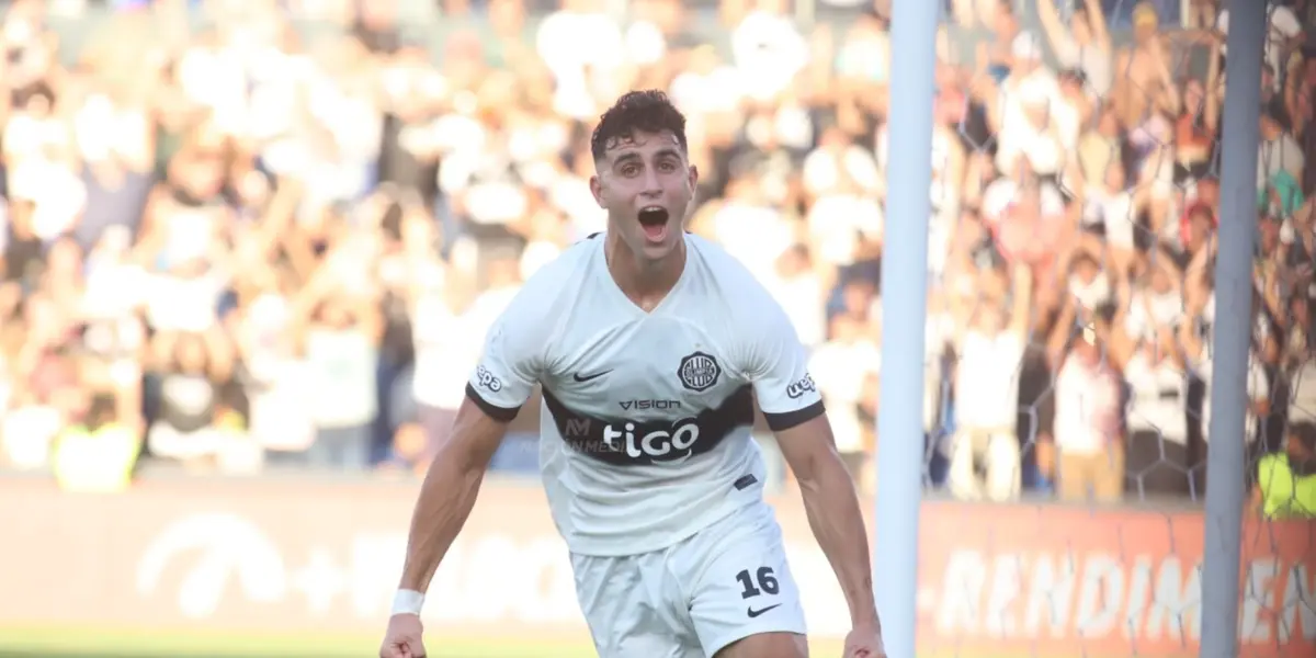 Parzajuk logró anotar el tanto que abrió el marcador para Olimpia durante el superclásico.