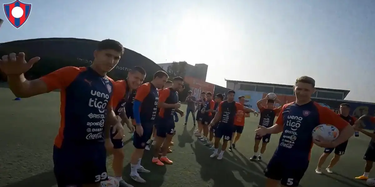 Plantel de Cerro Porteño en Lima
