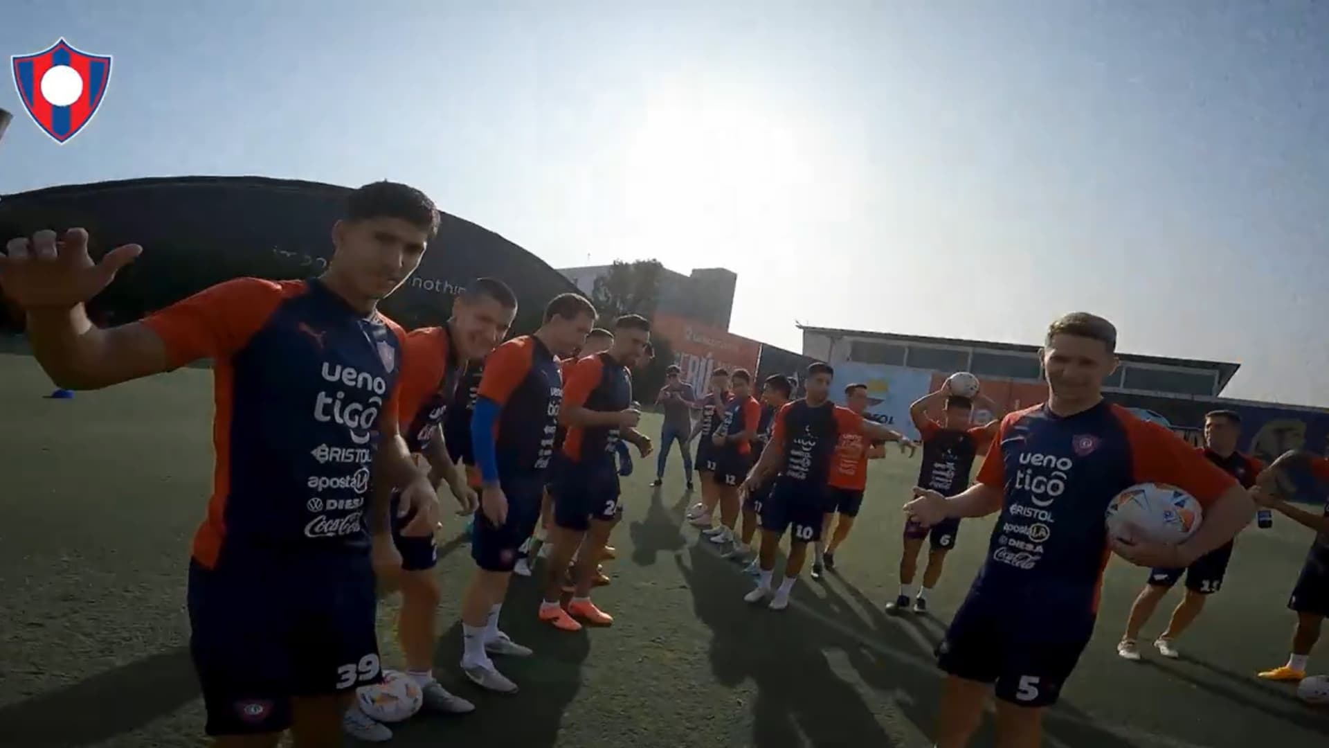 Plantel de Cerro Porteño en Lima