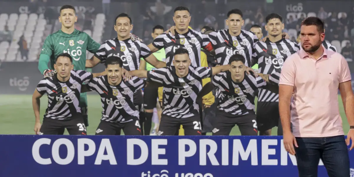 Plantel de Libertad y el DT, Ariel Galeano