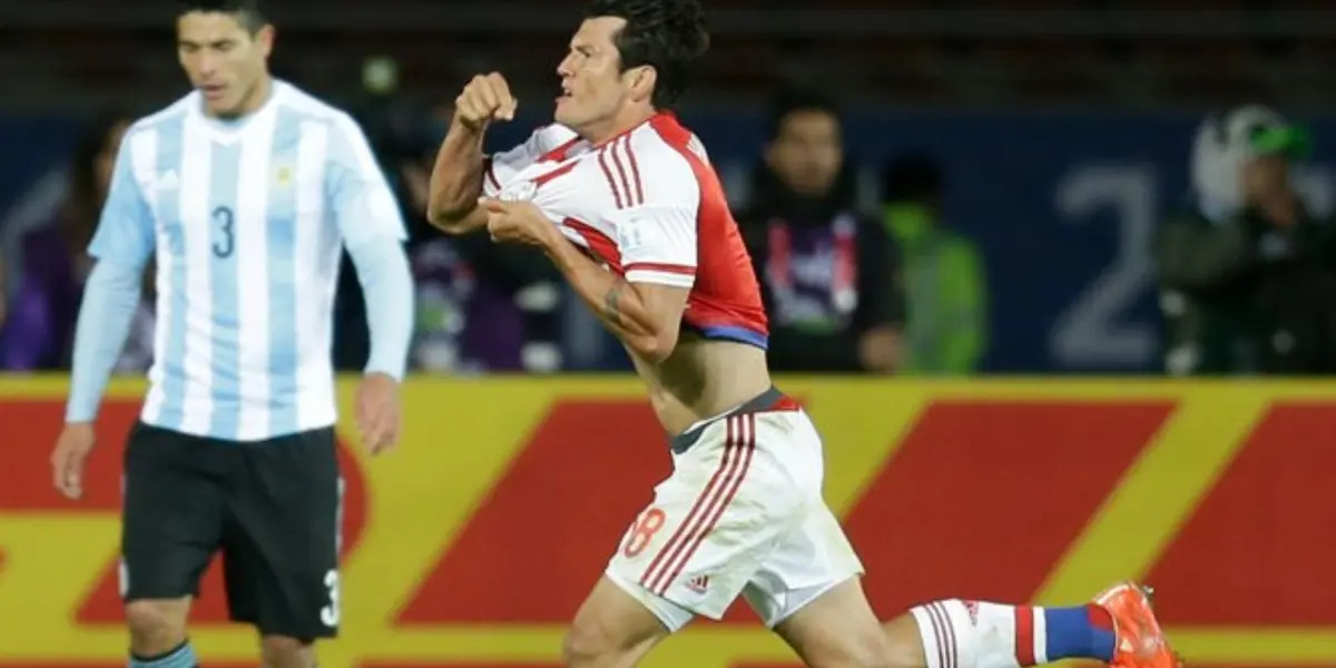 Por la Copa América de Chile 2015 la Albirroja enfrentó a Argentina