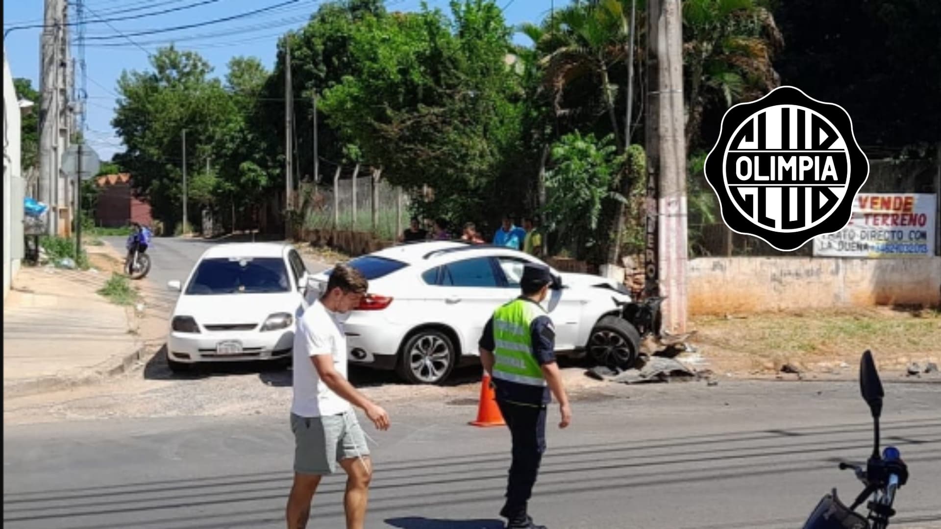 Por Semana Santa, el jugador franjeado que no pasó bien por su choque