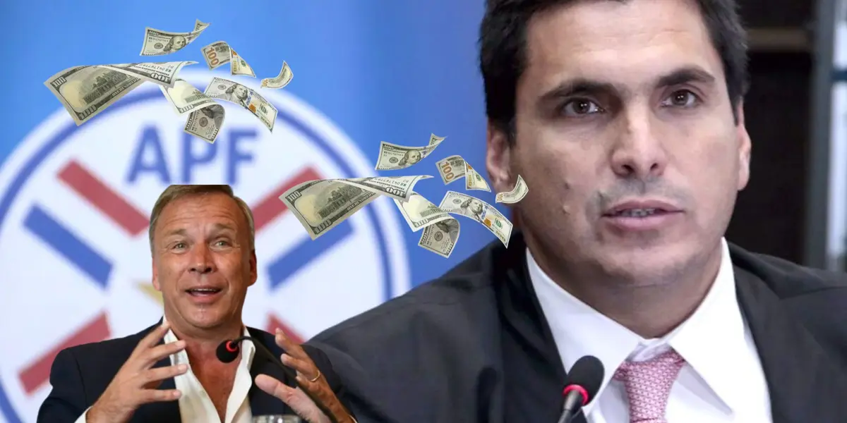 Robert Harrison y Andrés Fassi, directivos en el fútbol sudamericano