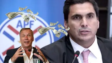 Robert Harrison y Andrés Fassi, directivos en el fútbol sudamericano