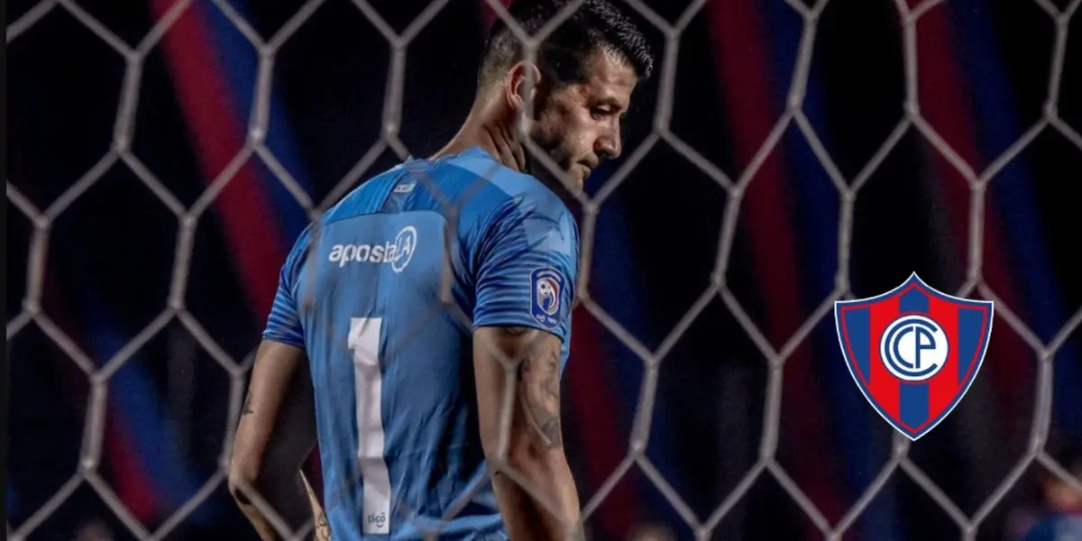 Rodrigo Muñóz, ex arquero de Cerro Porteño