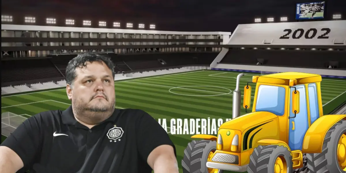 Rodrigo Nogués y el estadio de Olimpia