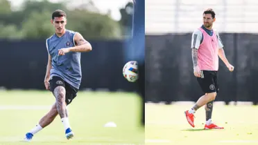 Rojas y Messi en Inter Miami