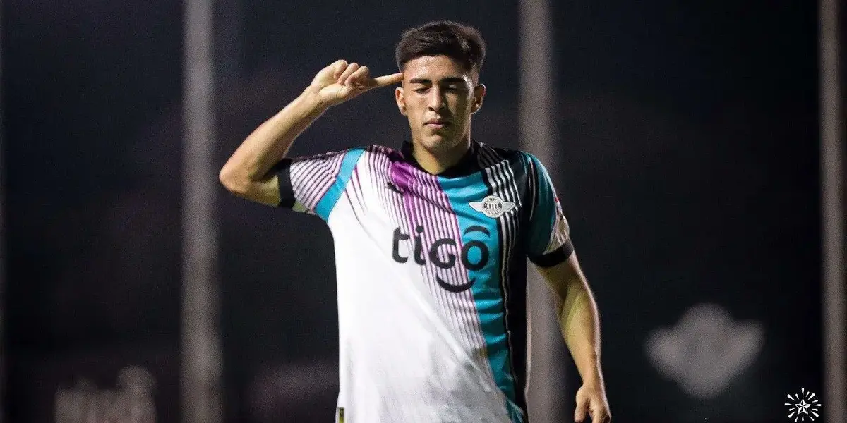 Rubén Lezcano es el nuevo futbolista de Libertad que apunta a seguir el camino de Enciso.