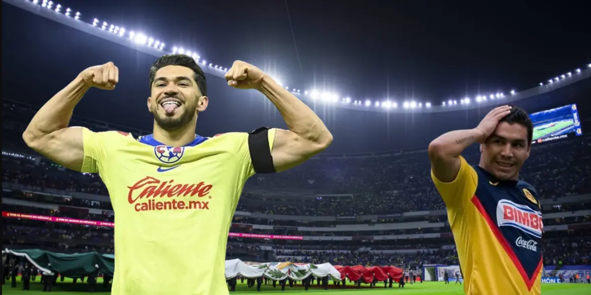 Salvador Cabañas y Henry Martín