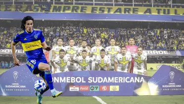 Trinidense visitó la Bombonera y jugó contra Cavani