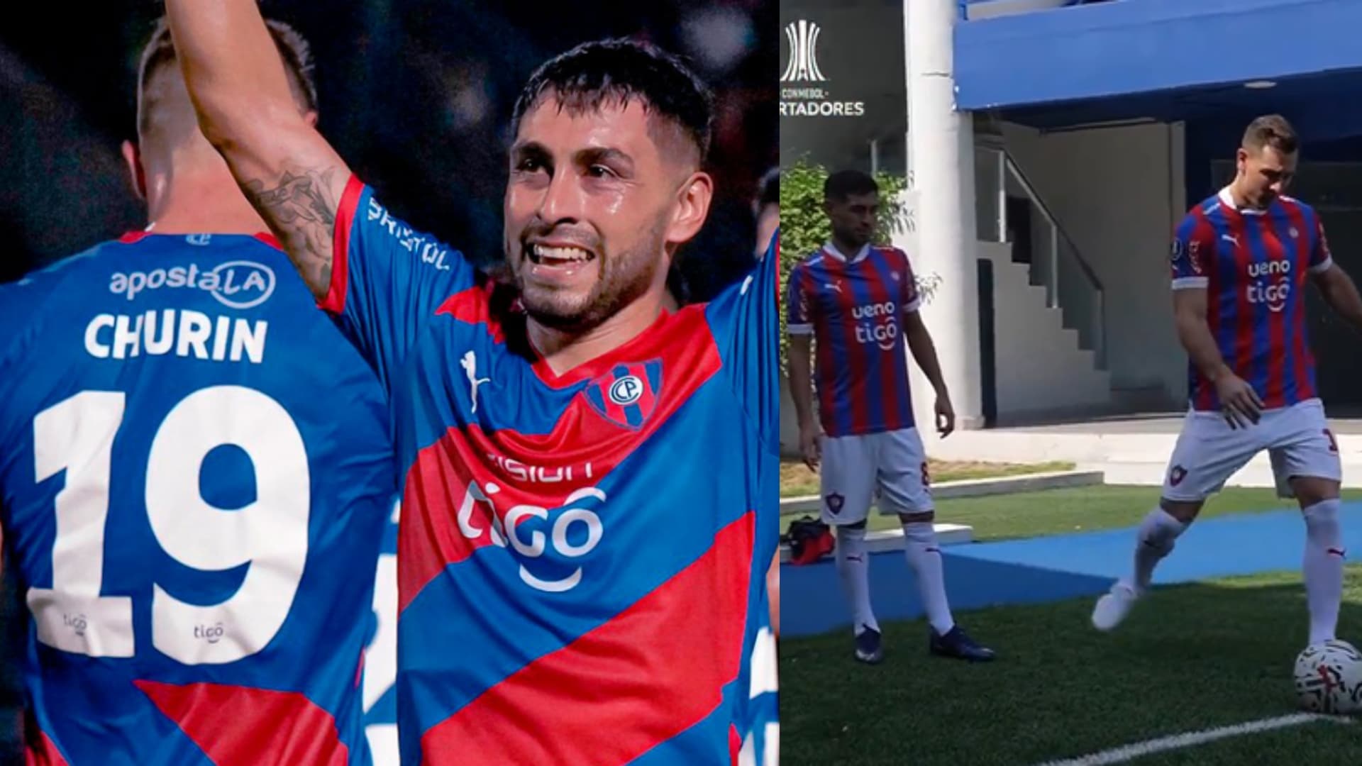 Una actividad divertida de la Conmebol tuvo como protagonistas a Churín y Carrizo