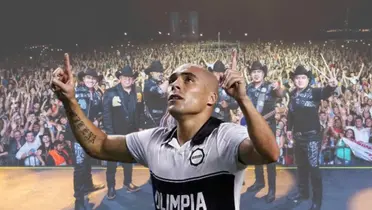 Vladimir Marín dio su versión de la historia al ir al concierto del grupo mexicano Bronco en plena concentración