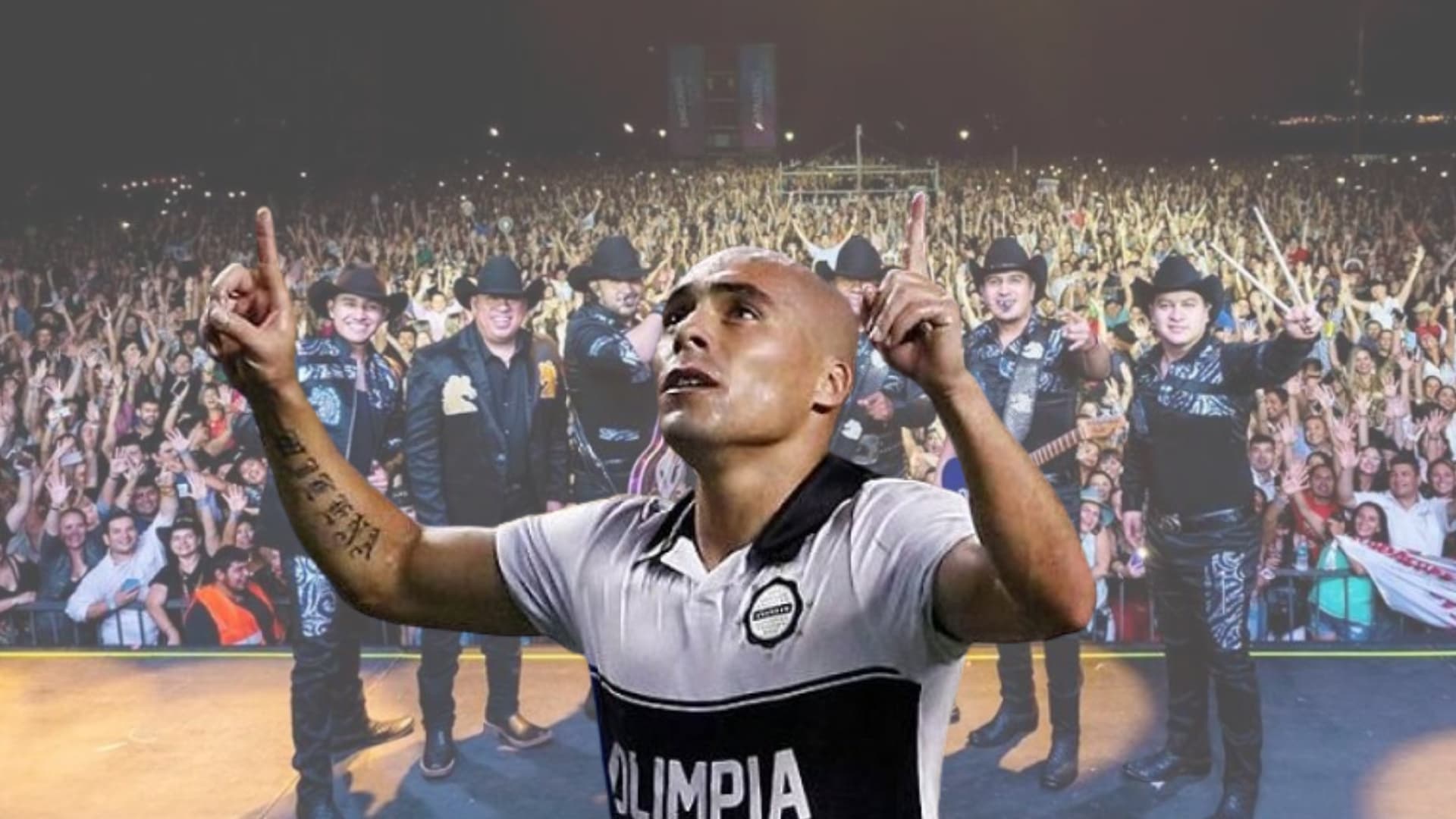 Vladimir Marín dio su versión de la historia al ir al concierto del grupo mexicano Bronco en plena concentración