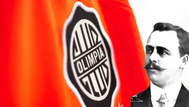 William Paats, fundador de Olimpia y parte de la nueva indumentaria