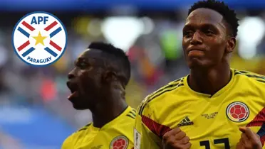 Yerry Mina, de la selección colombiana