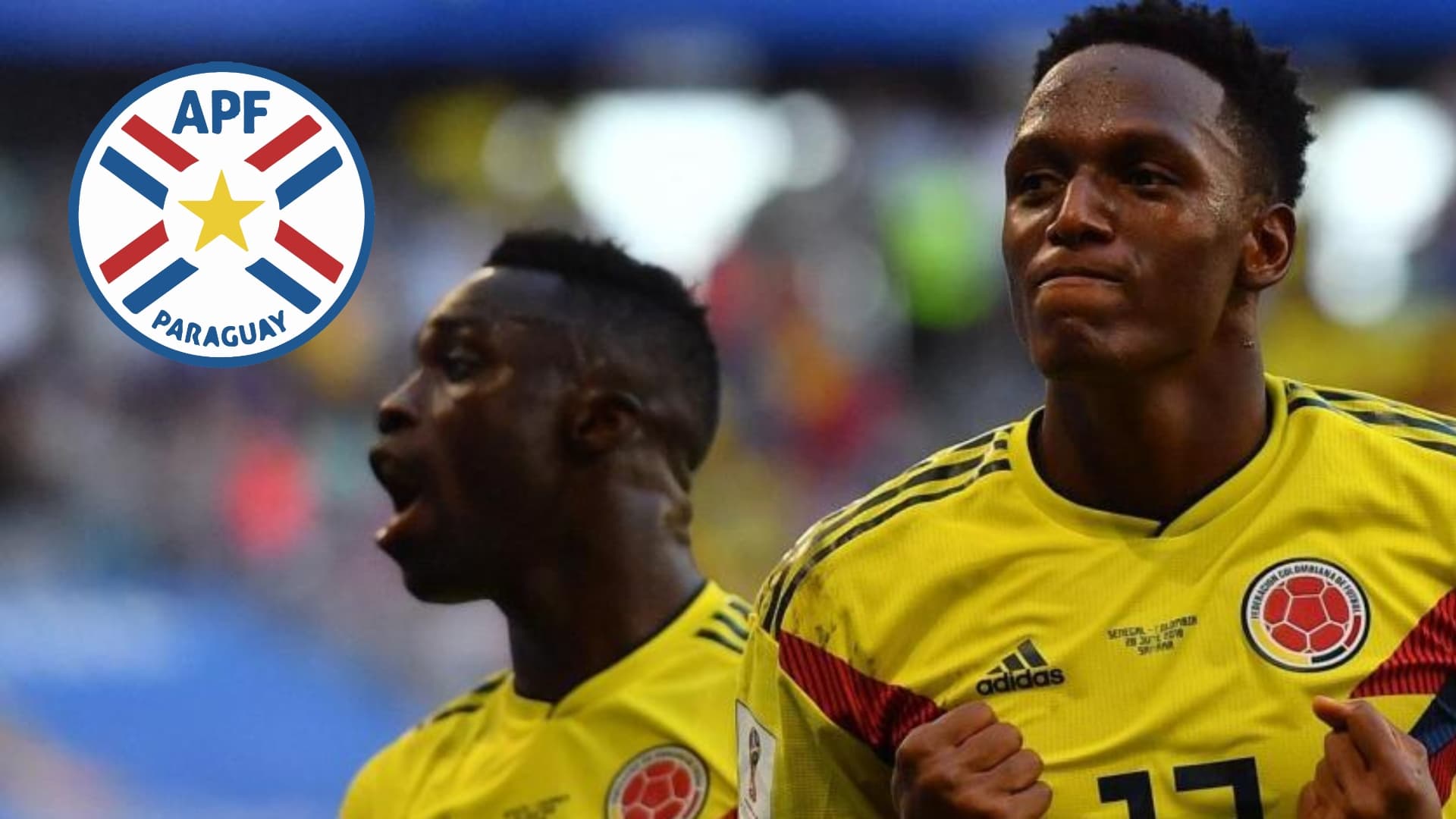 Yerry Mina, de la selección colombiana
