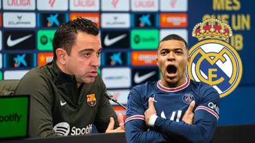 Xavi no le tiene miedo al posible fichaje de Mbappé por el Madrid, esto dijo